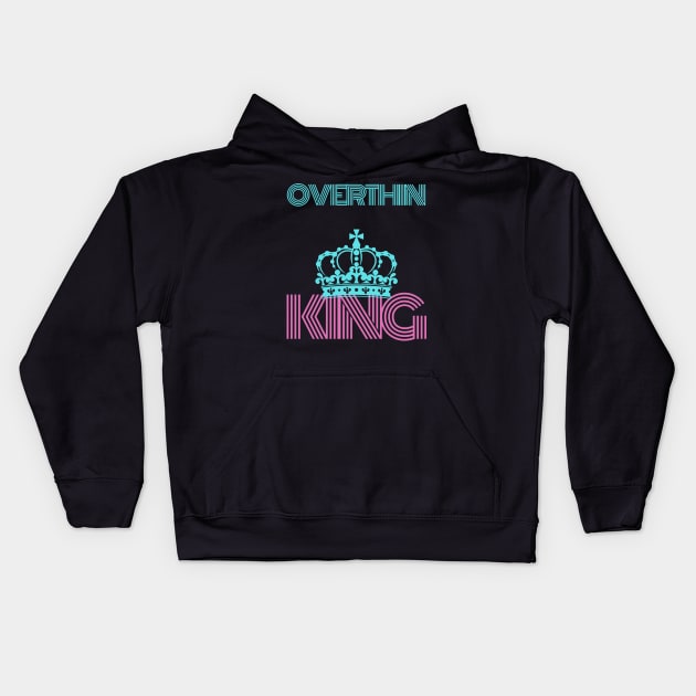 Overthinking Kids Hoodie by maxdax